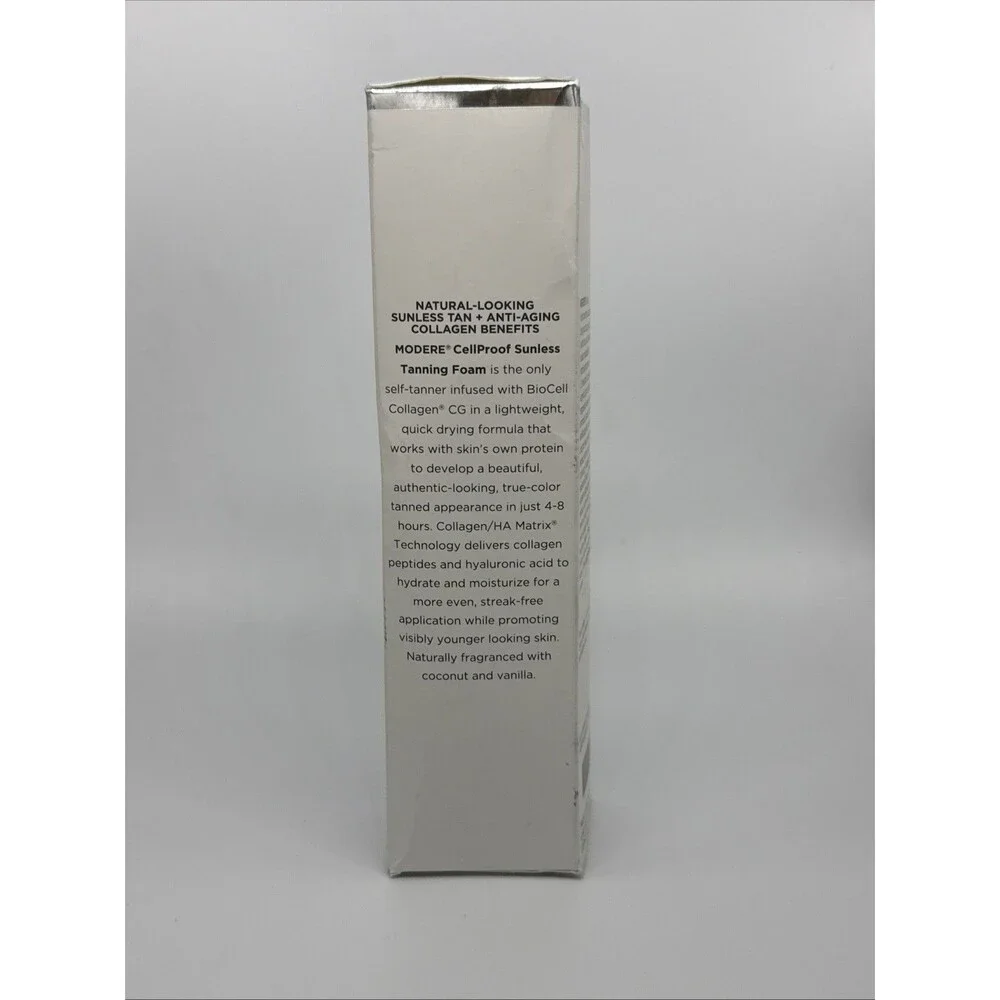 Modere Cellproof Sunless Tanning Foam Self Tanner New 6.8 oz exp 11/23